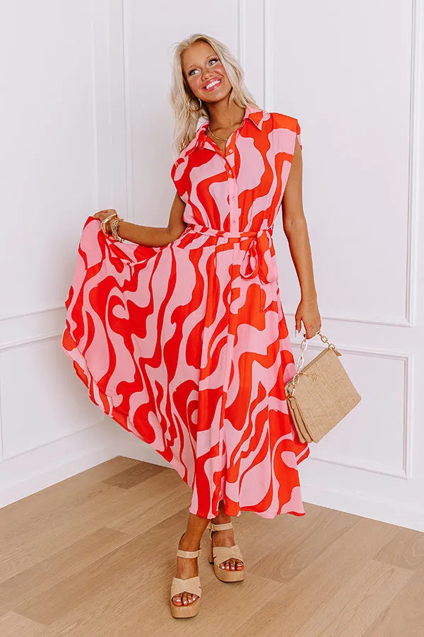 Feeling Groovy Chiffon Midi sold by Impressions product image thumbnail 4