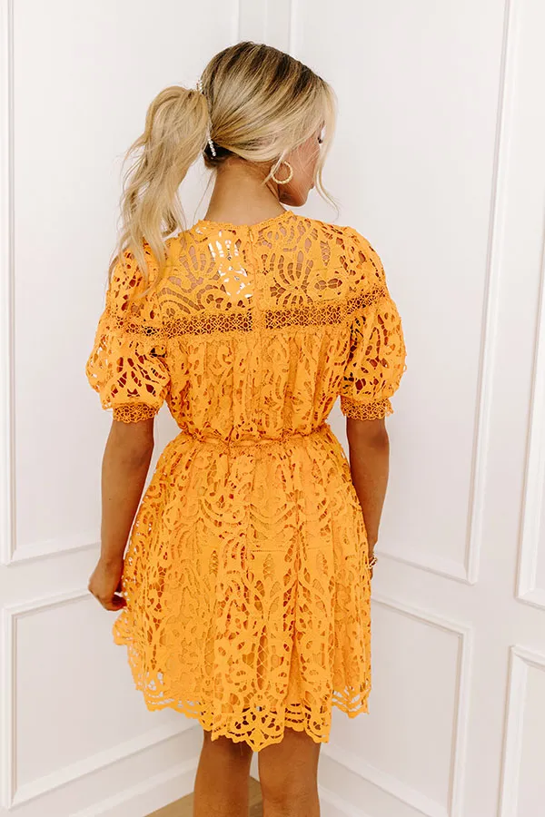 Forever Chic Crochet Mini Dress sold by Impressions product image thumbnail 3