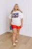 USA Vintage Graphic Tee Curves sold by Impressions