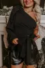 After Hours Party One Shoulder Top in Black sold by Impressions