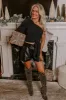 After Hours Party One Shoulder Top in Black sold by Impressions