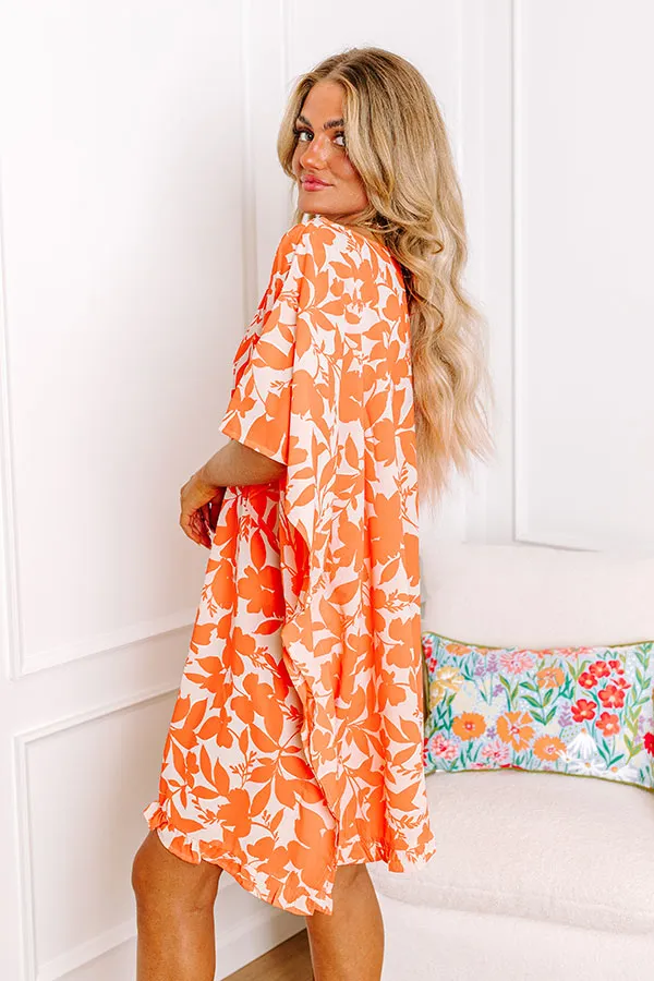 Coastline Stroll Floral Shift Dress sold by Impressions product image thumbnail 3