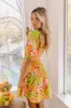 Key Lime Cutie Smocked Mini Dress sold by Impressions
