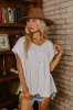 Full Of Charm Shift Top in Ivory sold by Impressions
