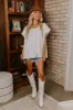 Full Of Charm Shift Top in Ivory sold by Impressions