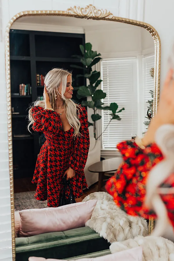 Twirl The Day Away Tweed Mini Dress sold by Impressions product image thumbnail 3