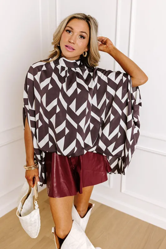 Mystic Moonlight Shift Top In Charcoal sold by Impressions