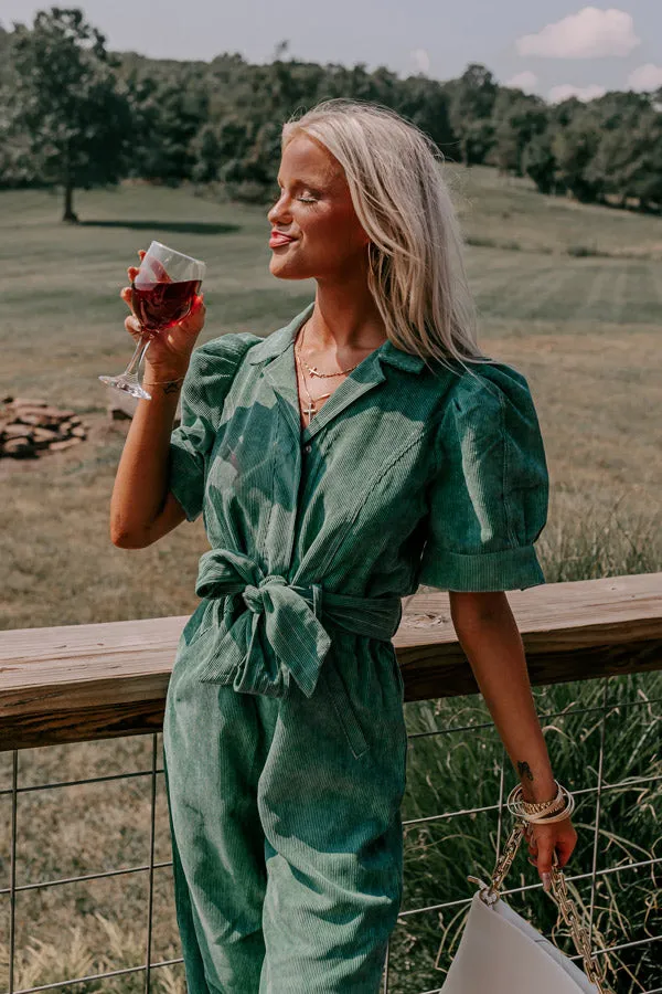 She's Unforgettable Corduroy Jumpsuit sold by Impressions product image thumbnail 3