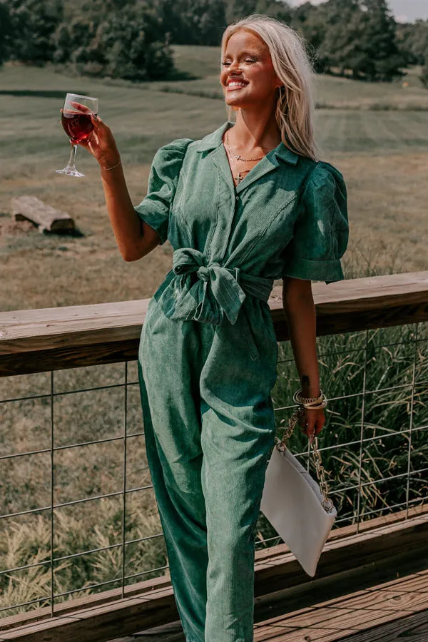 She's Unforgettable Corduroy Jumpsuit sold by Impressions product image thumbnail 4