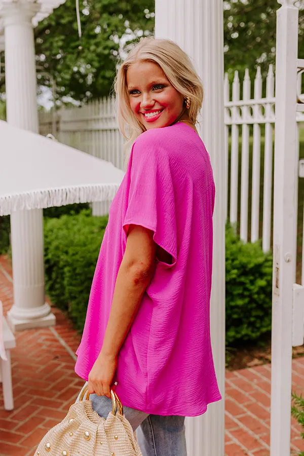 Sunshine Splendor Shift Top in Orchid sold by Impressions product image thumbnail 4