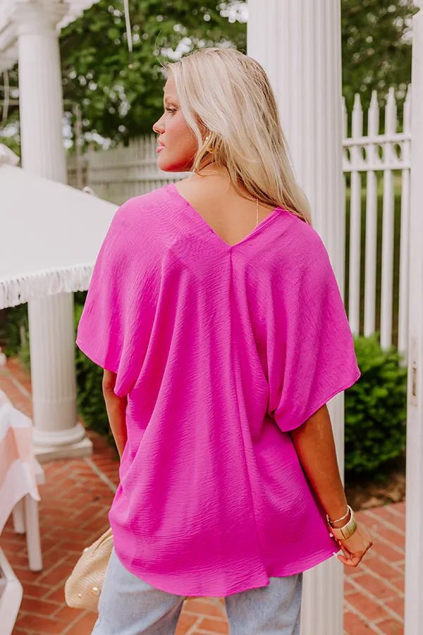 Sunshine Splendor Shift Top in Orchid sold by Impressions product image thumbnail 5