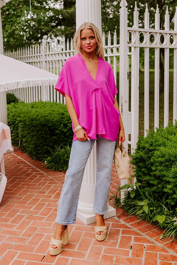 Sunshine Splendor Shift Top in Orchid sold by Impressions product image thumbnail 3