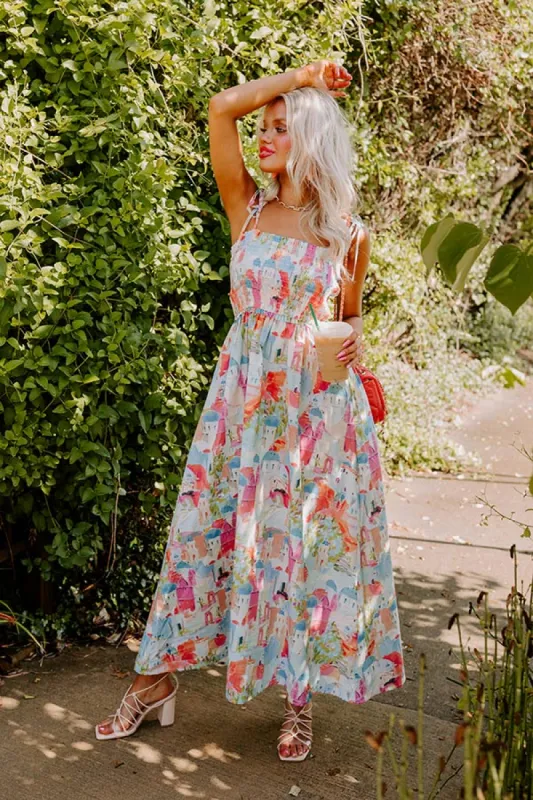 Shine The Light Smocked Midi sold by Impressions