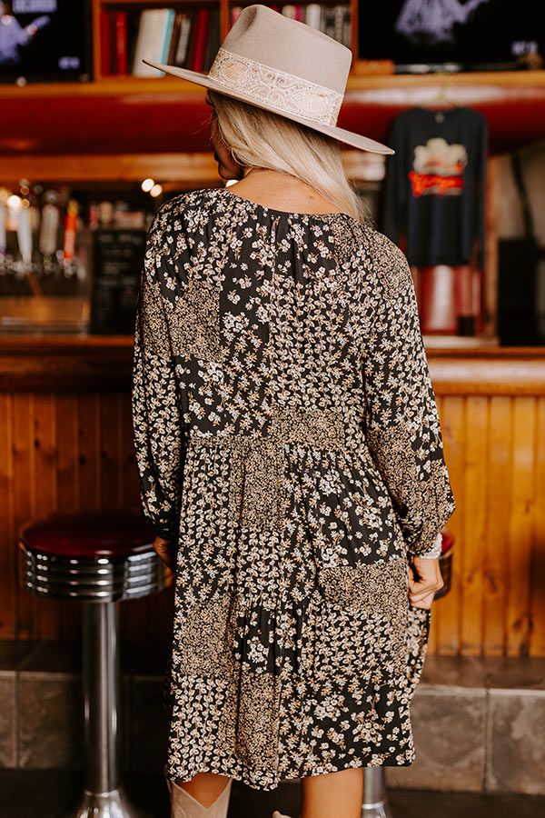 Swift And Chic Floral Mini Dress sold by Impressions product image thumbnail 5