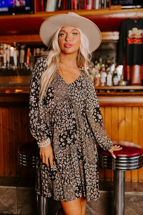 Swift And Chic Floral Mini Dress sold by Impressions product image thumbnail 2