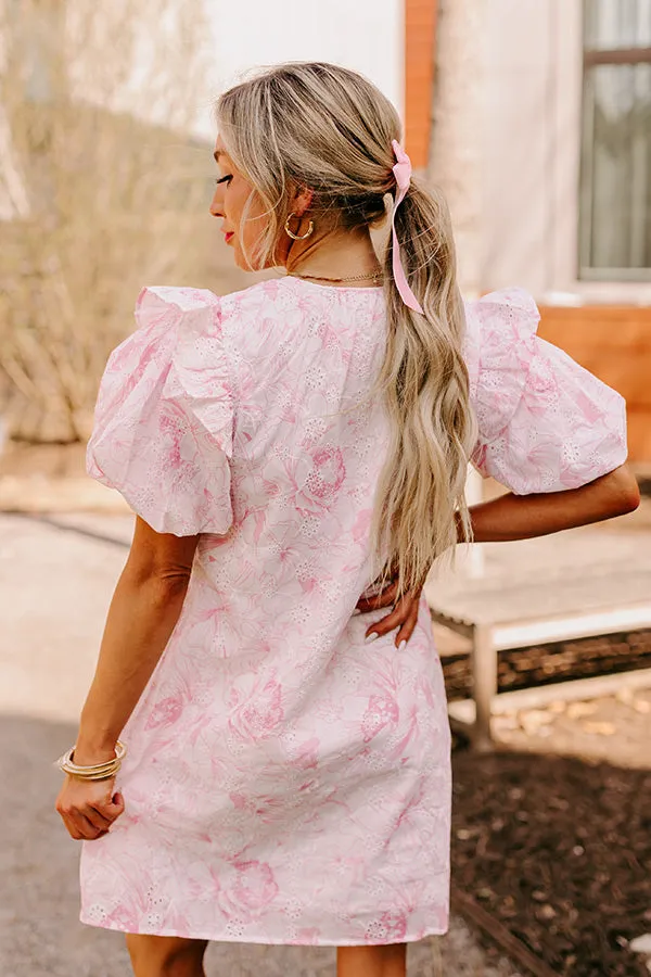 All The Blooms Eyelet Shift Dress sold by Impressions product image thumbnail 4