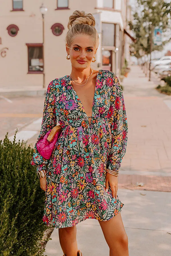 Social Cocktail Floral Mini Dress sold by Impressions product image thumbnail 2