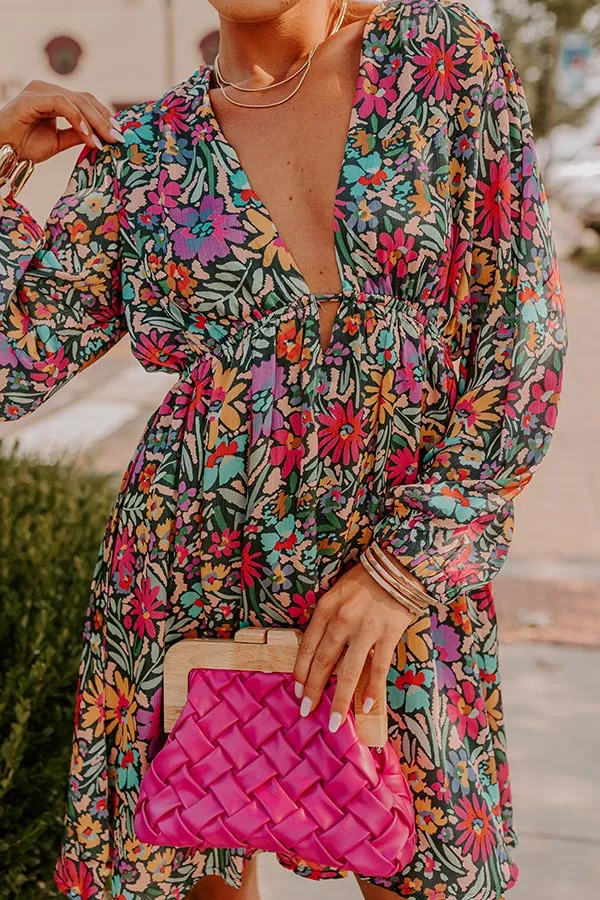 Social Cocktail Floral Mini Dress sold by Impressions product image thumbnail 3