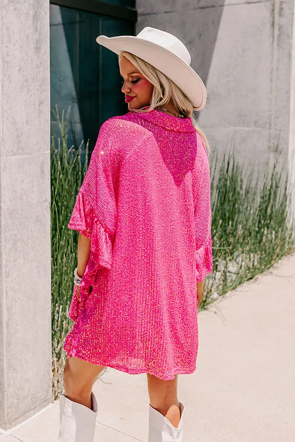 West Side Sparkle Sequin Tunic Top sold by Impressions product image thumbnail 4