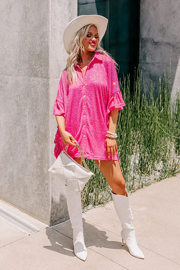 West Side Sparkle Sequin Tunic Top sold by Impressions product image thumbnail 5