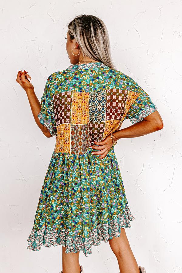 Botanical Bliss Babydoll Dress sold by Impressions product image thumbnail 3