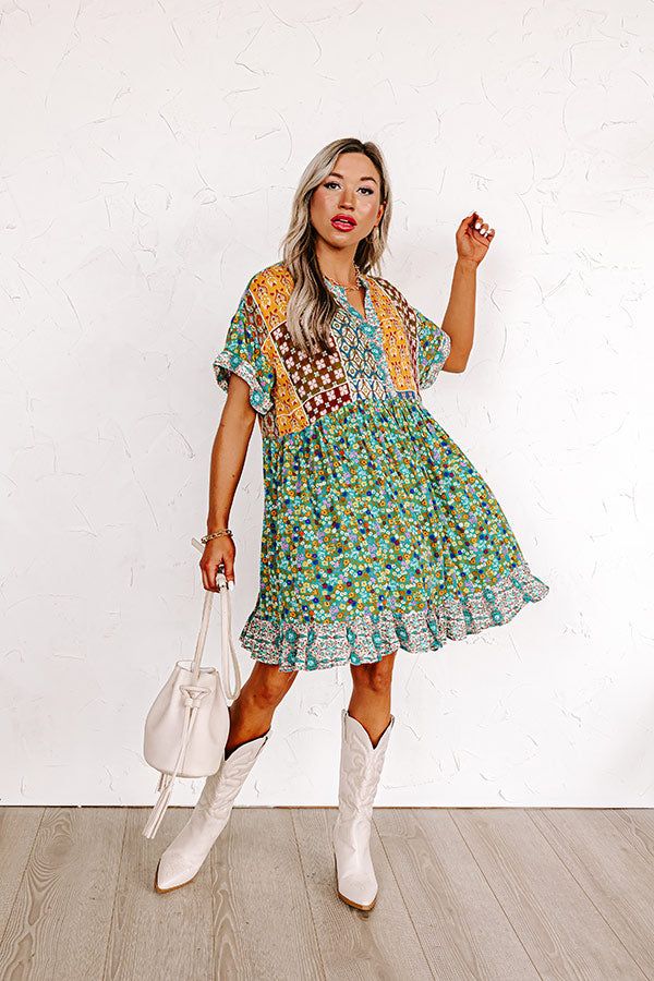 Botanical Bliss Babydoll Dress sold by Impressions product image thumbnail 4