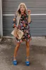 Bring The Drama Tunic Dress in Black sold by Impressions