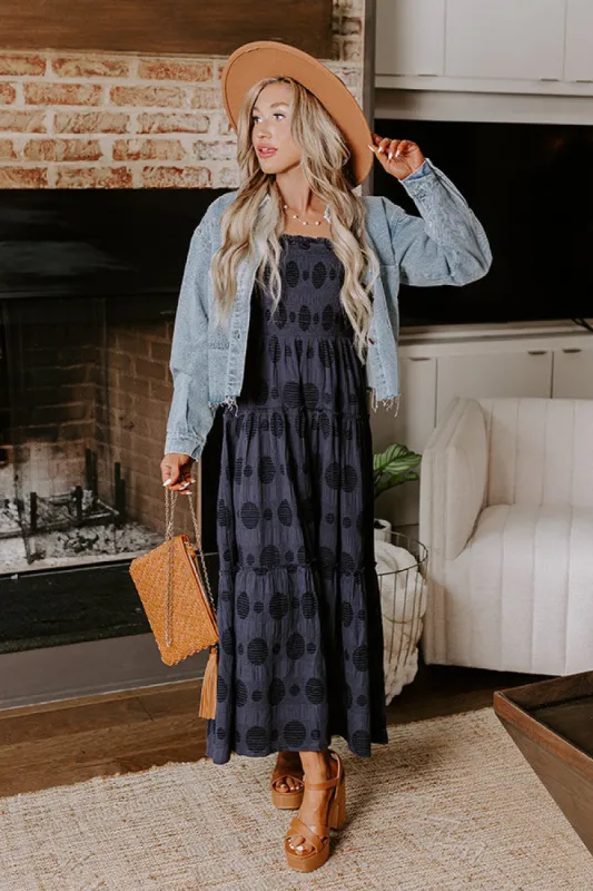 Heart In The Clouds Smocked Midi sold by Impressions