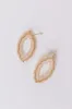 Show Stopper Beaded Earrings in Champagne sold by Impressions