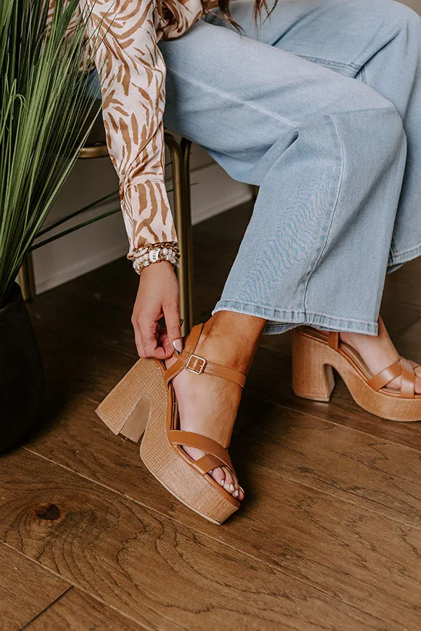 The Kim Faux Leather Platform Heel sold by Impressions product image thumbnail 3