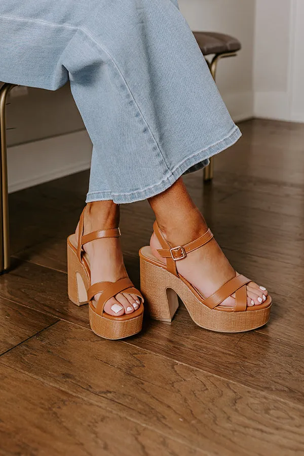 The Kim Faux Leather Platform Heel sold by Impressions product image thumbnail 4