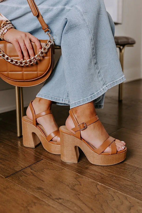 The Kim Faux Leather Platform Heel sold by Impressions product image thumbnail 2