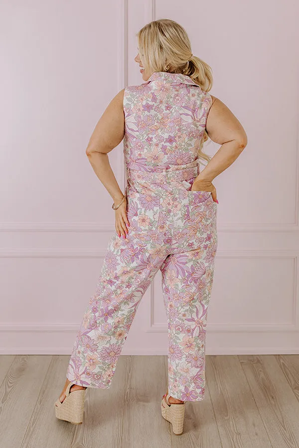 In Full Bloom Denim Jumpsuit Curves sold by Impressions product image thumbnail 5
