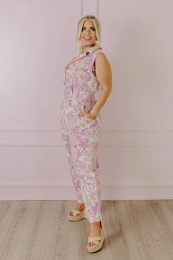 In Full Bloom Denim Jumpsuit Curves sold by Impressions product image thumbnail 4