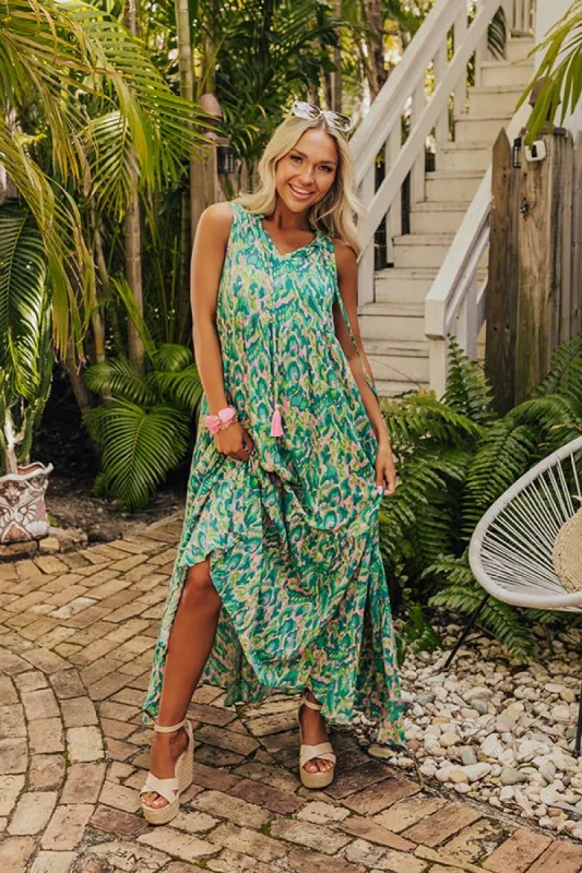 Perfect Retreat Maxi In Green sold by Impressions
