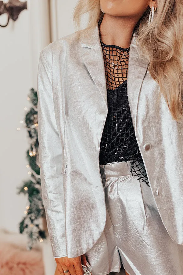 Easily Impressed Metallic Blazer sold by Impressions product image thumbnail 3