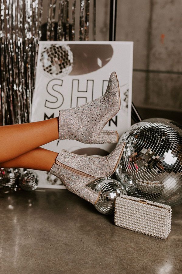 Free And Flirty Rhinestone Bootie sold by Impressions