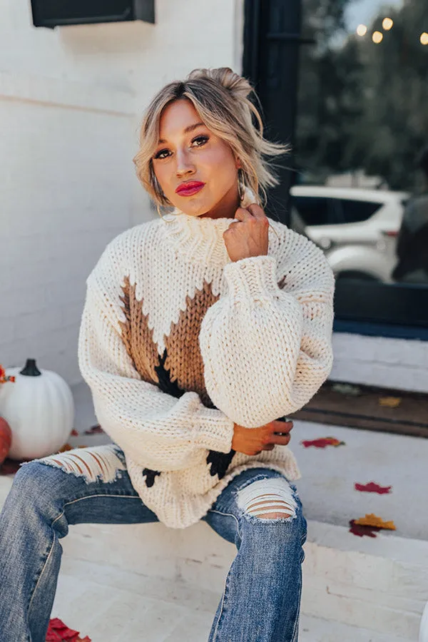 Cuddle Up At The Cabin Knit Sweater sold by Impressions product image thumbnail 3