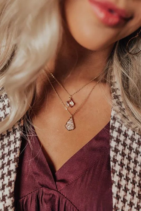 Locking Eyes Layered Necklace sold by Impressions