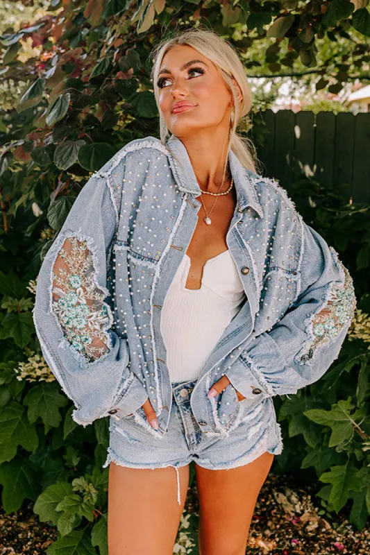 The Alondra Embellished Denim Jacket sold by Impressions