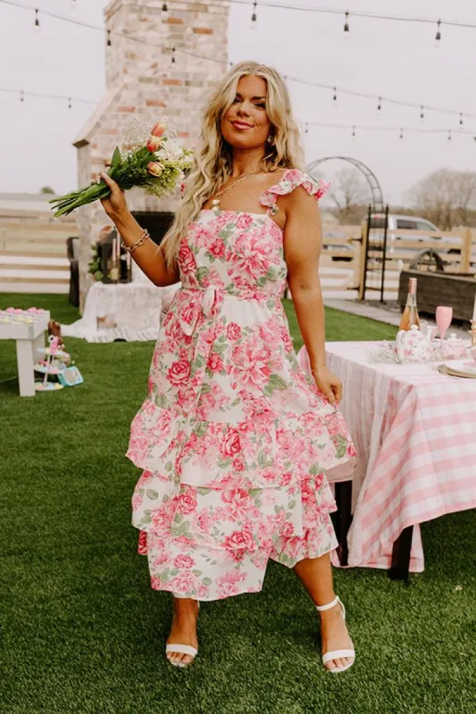 Serenity Song Floral Midi Curves sold by Impressions