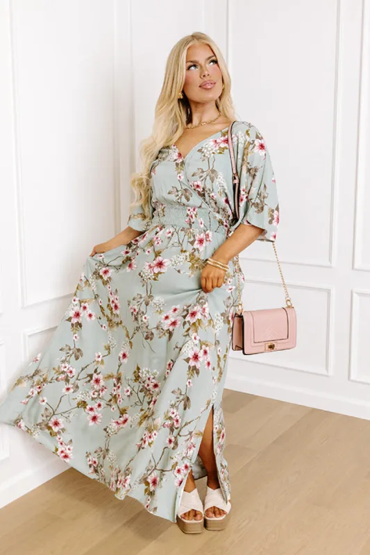 Phenomenal Story Floral Maxi Dress Curves sold by Impressions