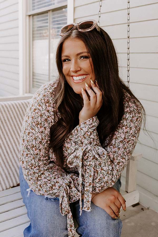 Vino Weekend Floral Shift Top Curves sold by Impressions product image thumbnail 4