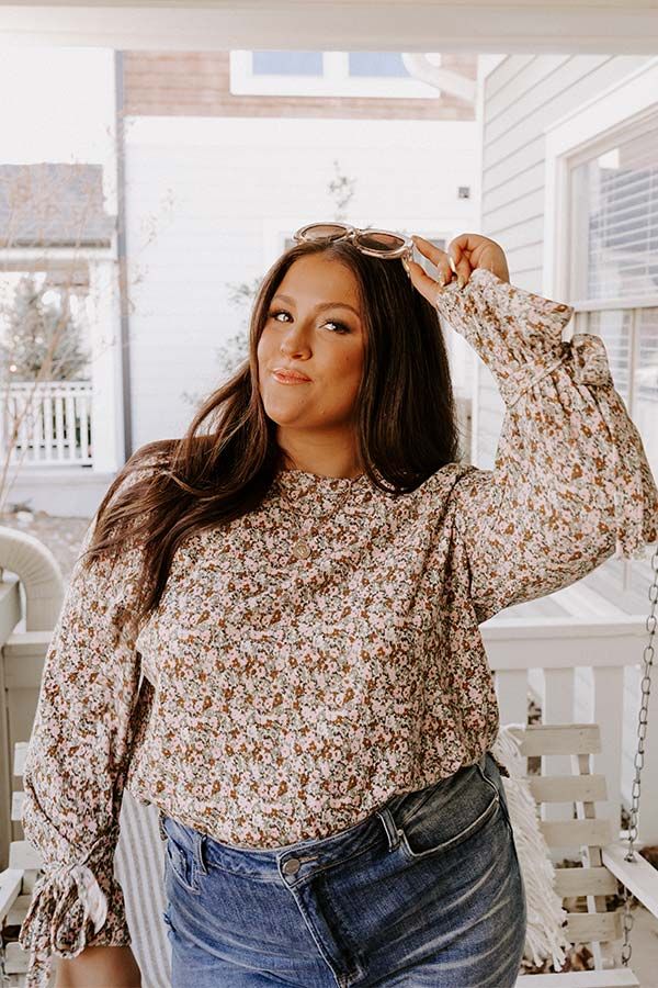 Vino Weekend Floral Shift Top Curves sold by Impressions product image thumbnail 3