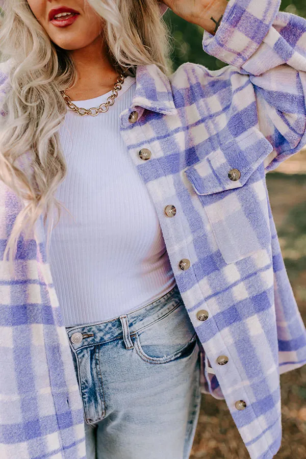 Tracking Promises Plaid Jacket Curves sold by Impressions product image thumbnail 3