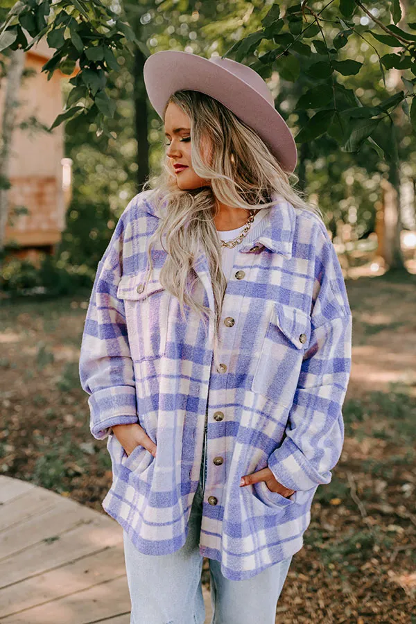 Tracking Promises Plaid Jacket Curves sold by Impressions product image thumbnail 4