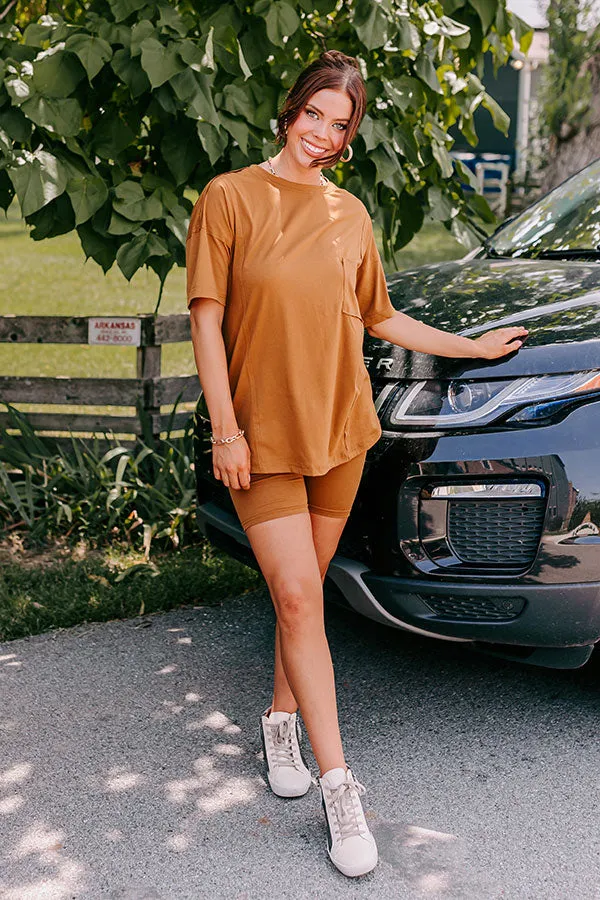 Stay Updated Shift Tee In Copper sold by Impressions product image thumbnail 5