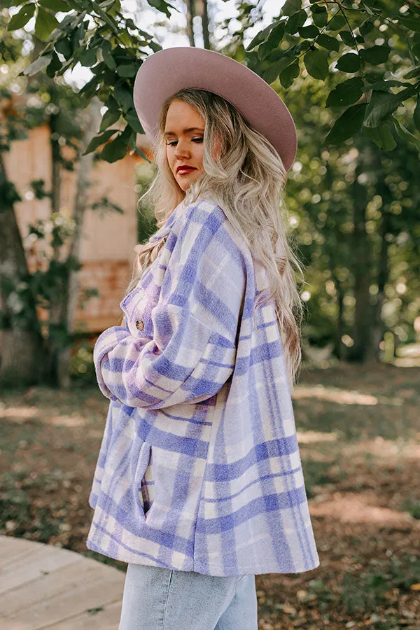 Tracking Promises Plaid Jacket Curves sold by Impressions product image thumbnail 5