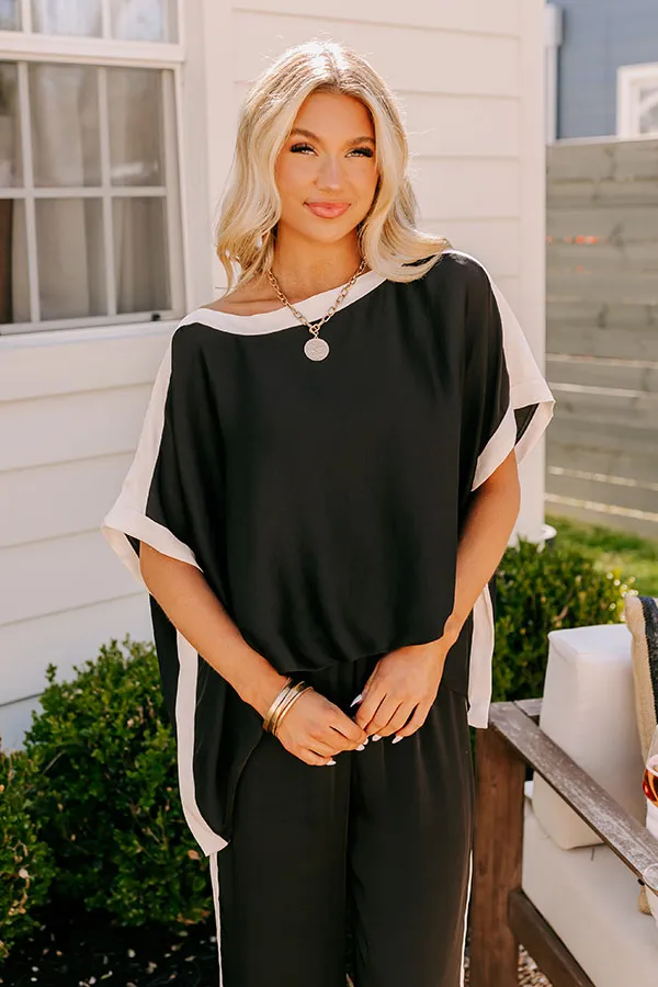 Brooklyn Babe Shift Top in Black sold by Impressions product image thumbnail 3