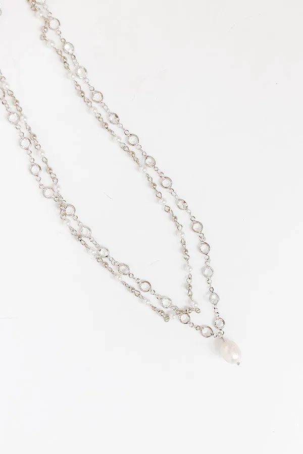 Oceanside Bliss Layered Necklace in Silver sold by Impressions product image thumbnail 2